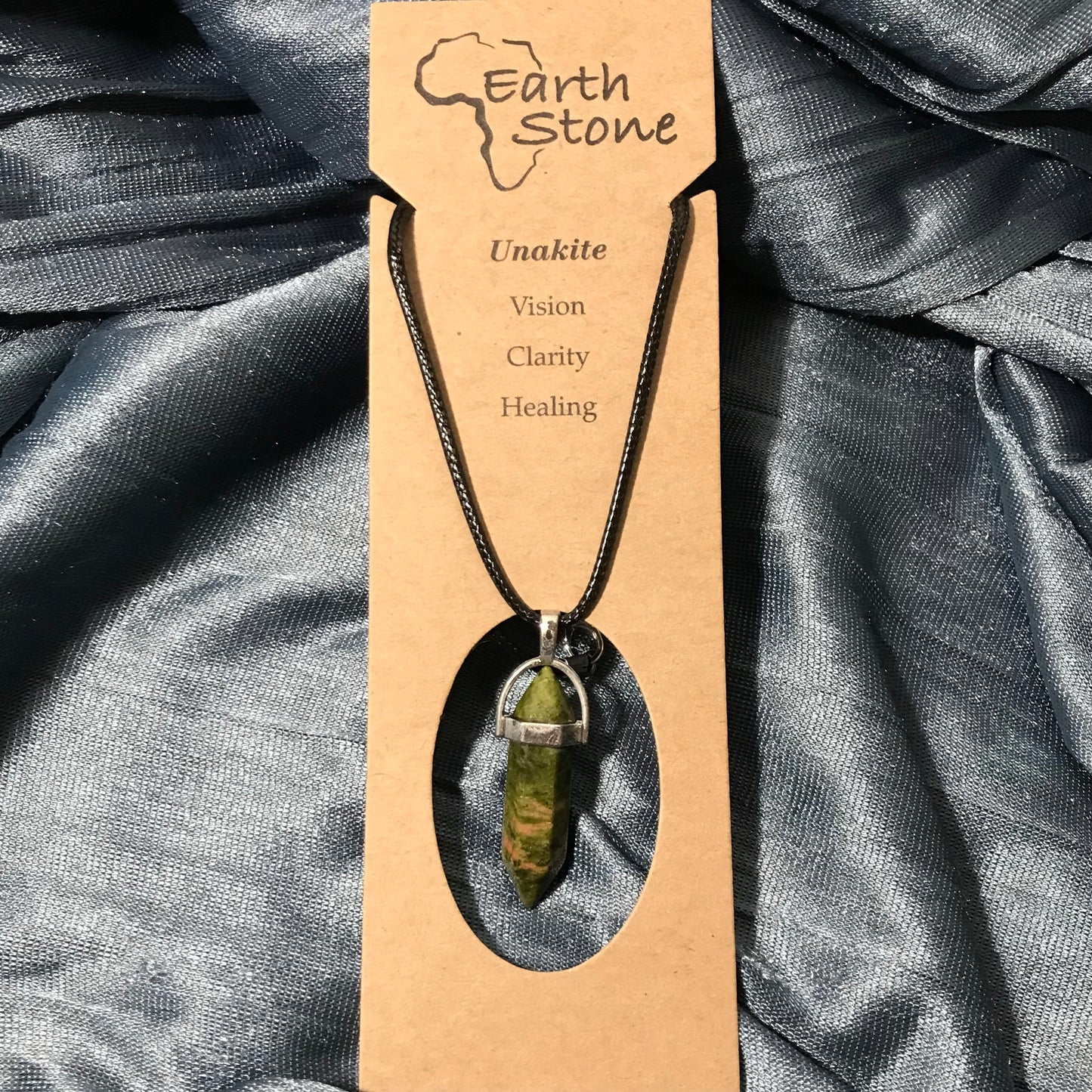 Assorted Gemstone Bullet Necklace