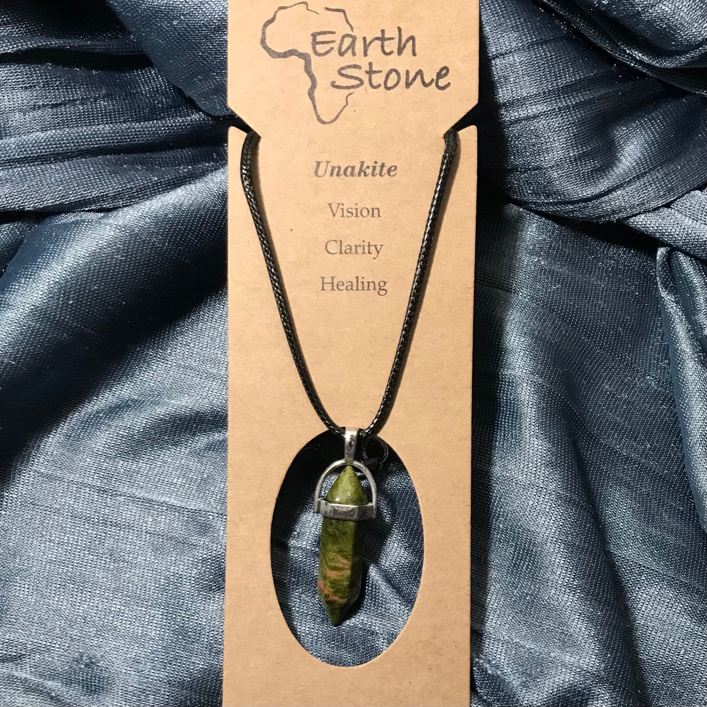 Assorted Gemstone Bullet Necklace