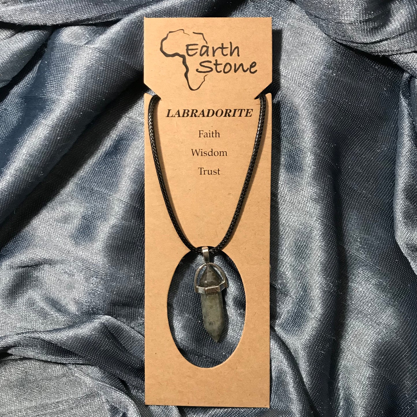 Assorted Gemstone Bullet Necklace