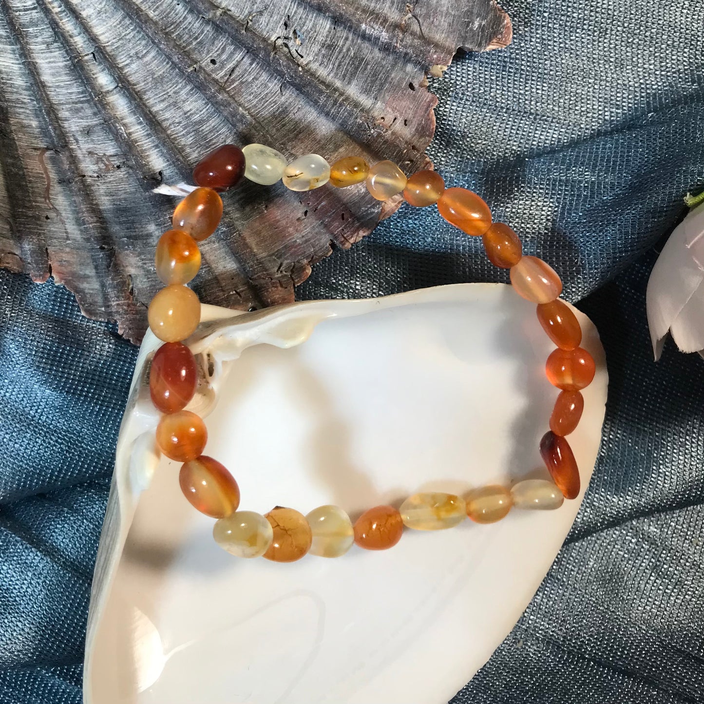 Assorted Pebble Bead Gemstone Bracelets