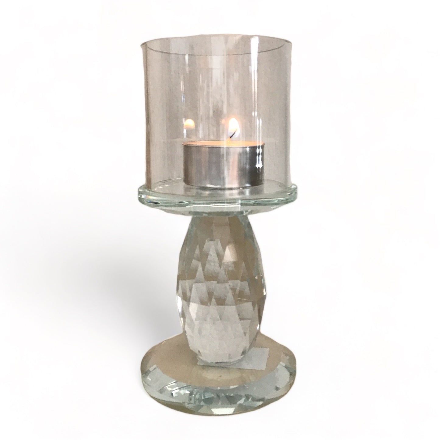 Crystal Candle Holder -14cm