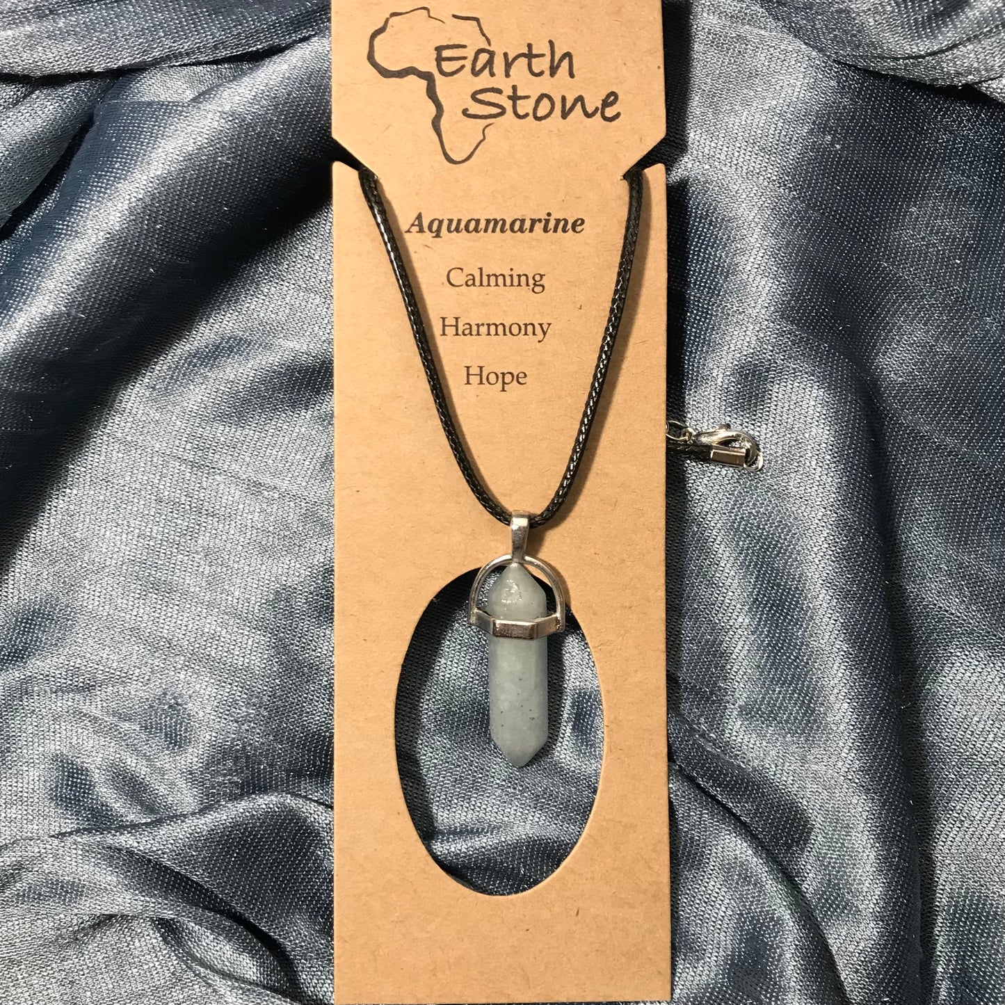 Assorted Gemstone Bullet Necklace