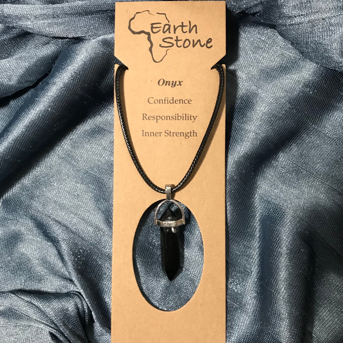 Assorted Gemstone Bullet Necklace