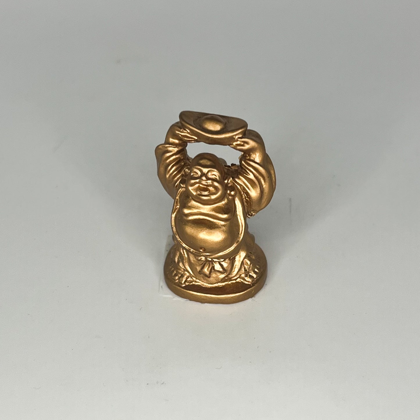 Assorted Miniature Bronze Laughing Buddha - 3,5cm
