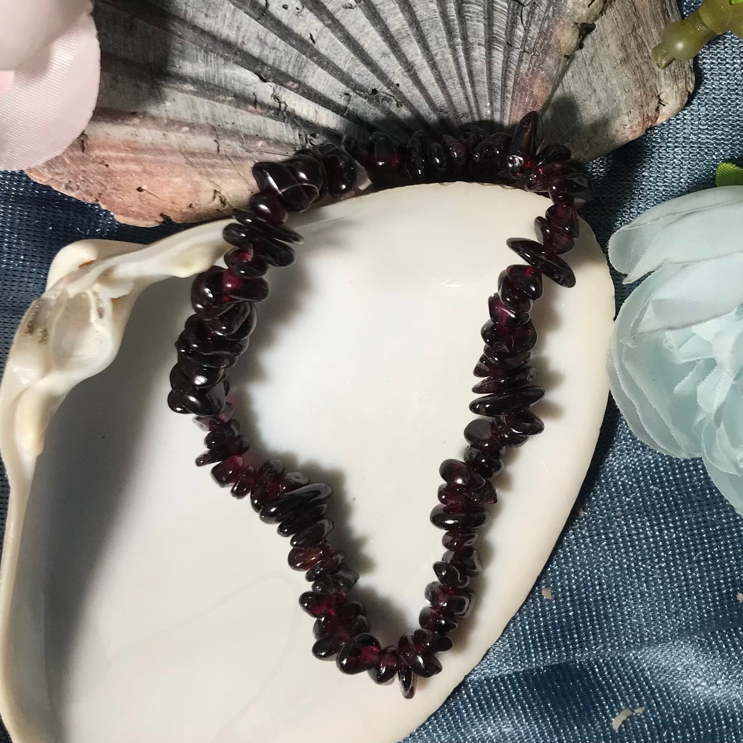 Assorted Chip Bead Gemstone Bracelets
