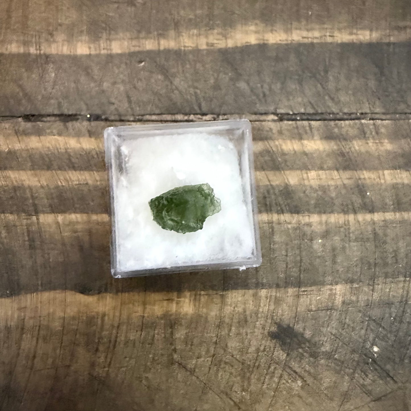 Moldavite Specimen (0-1g)