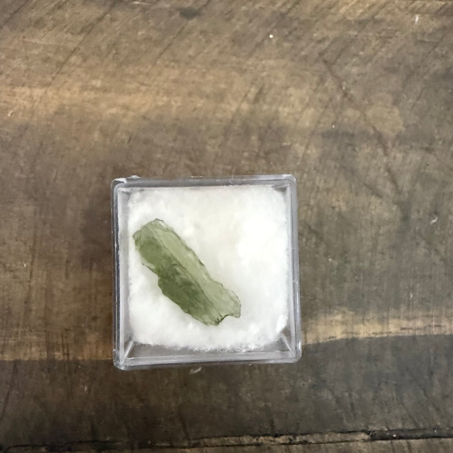 Moldavite Specimen (0-1g)