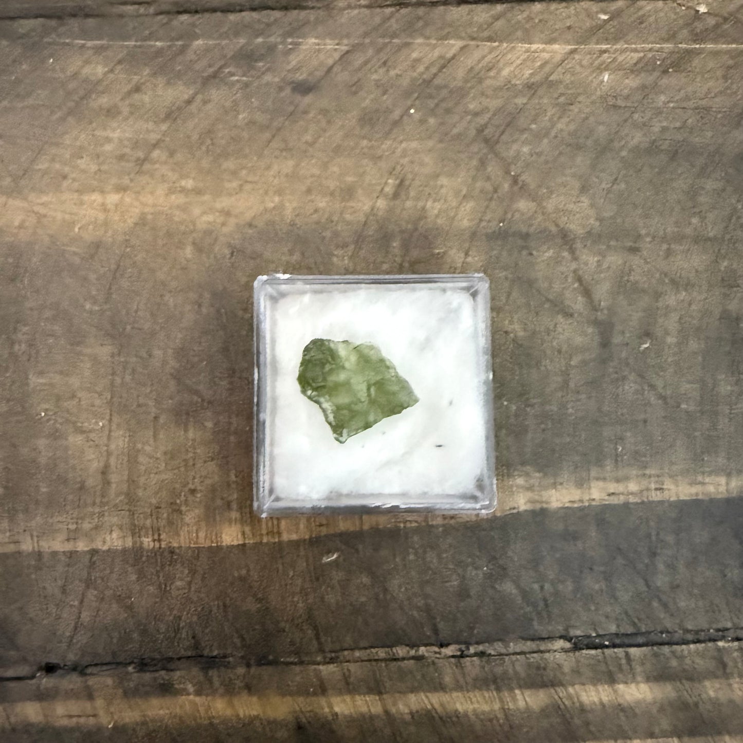 Moldavite Specimen (0-1g)