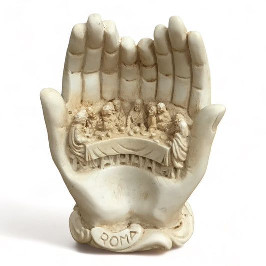 Hands of God Last Supper Statue - 15cm