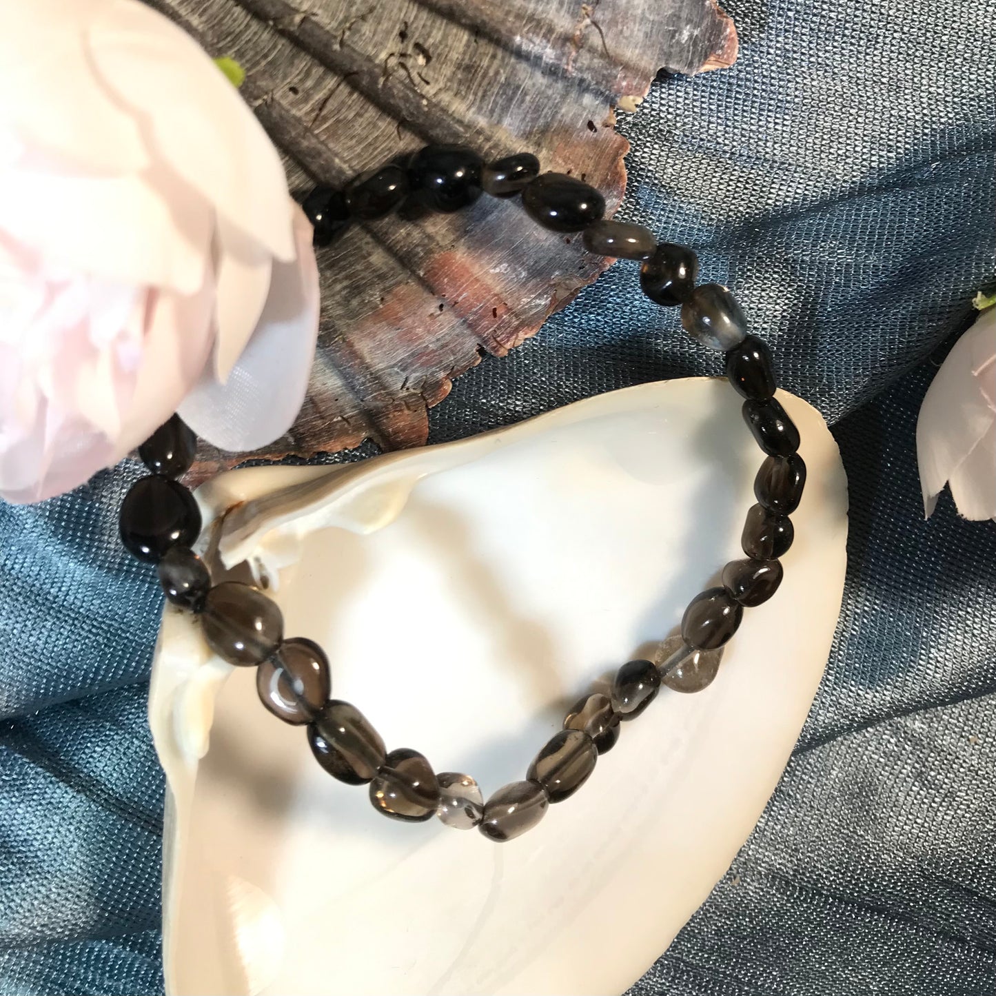 Assorted Pebble Bead Gemstone Bracelets