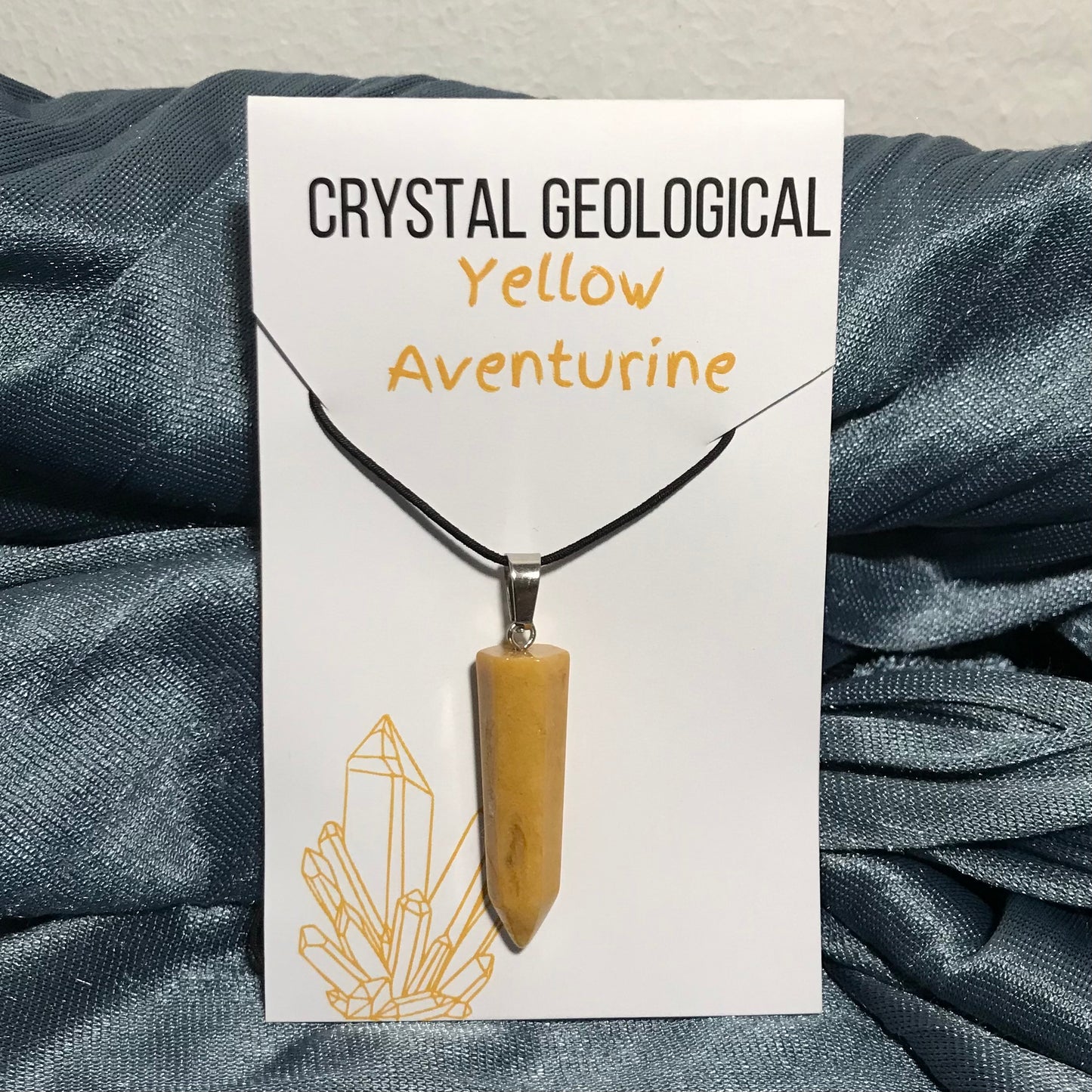 Assorted Gemstone Bullet Necklace