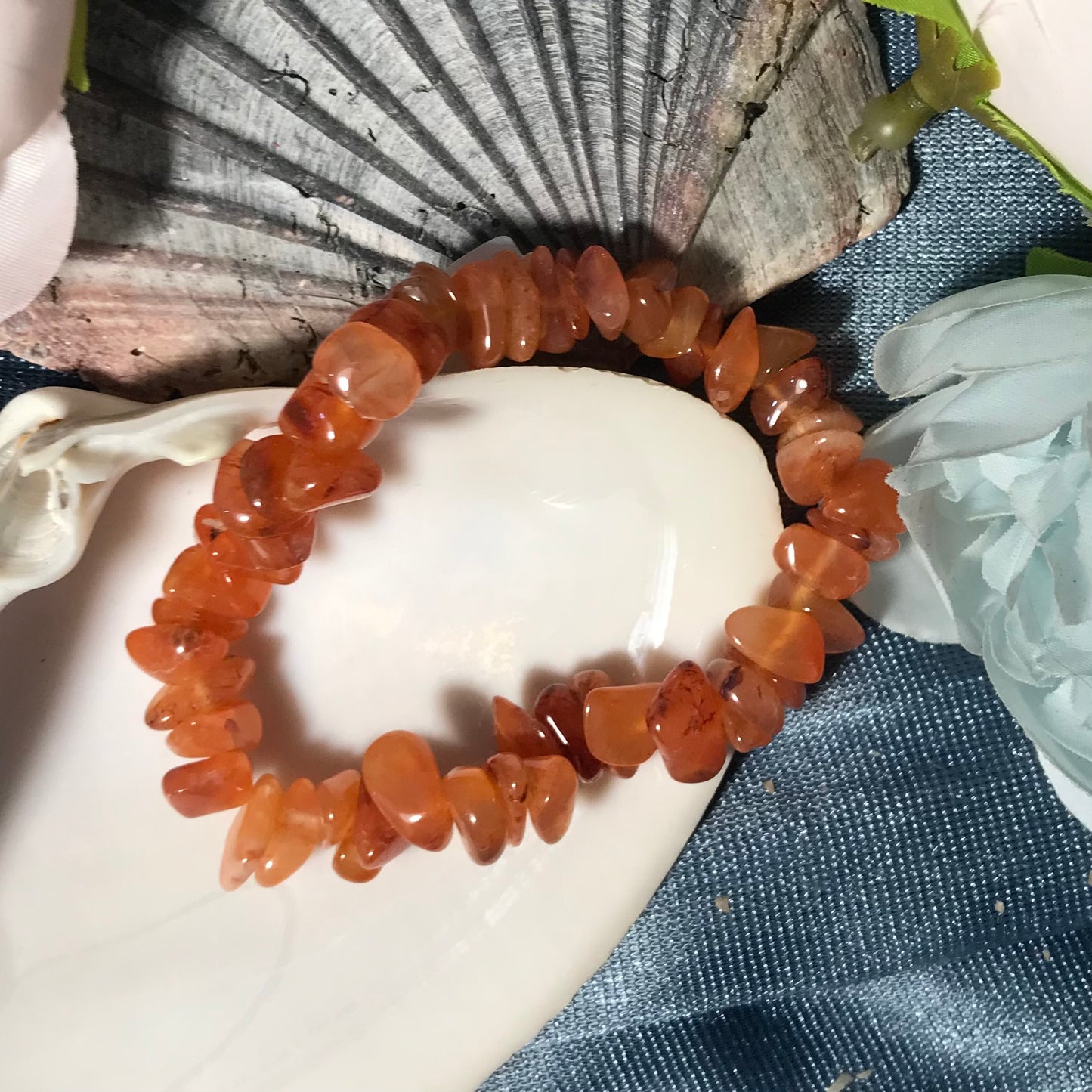 Assorted Chip Bead Gemstone Bracelets