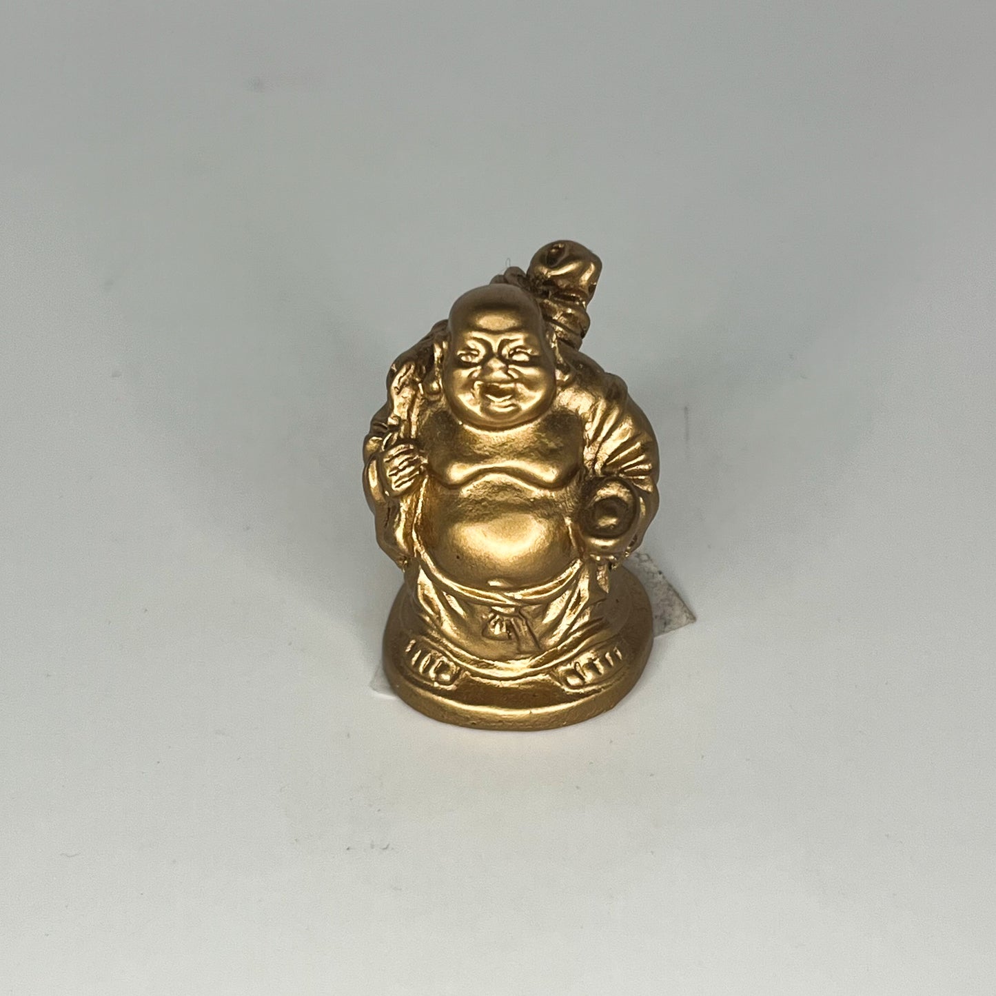 Assorted Miniature Bronze Laughing Buddha - 3,5cm