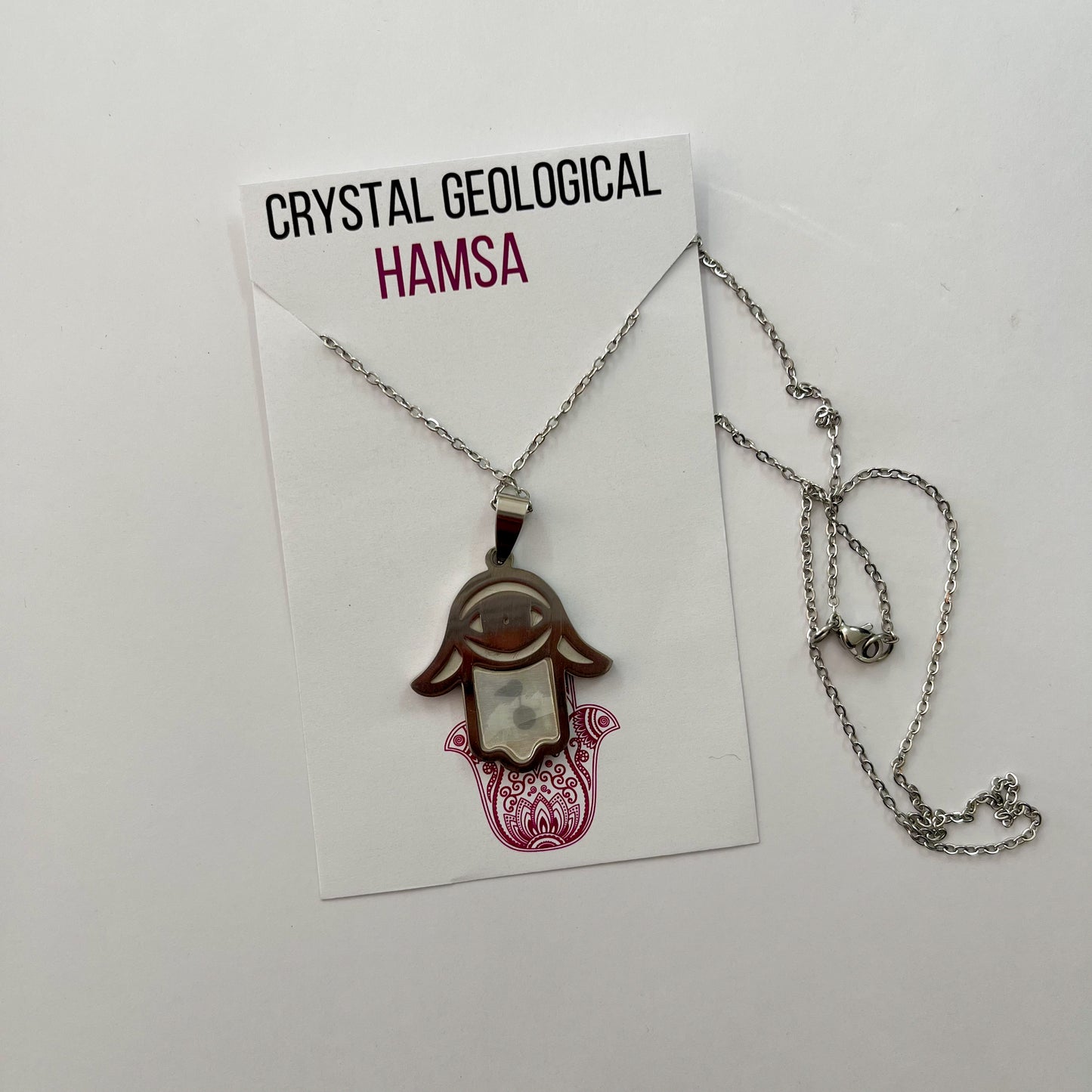 Assorted Stainless Steel Chains with Charm Pendant