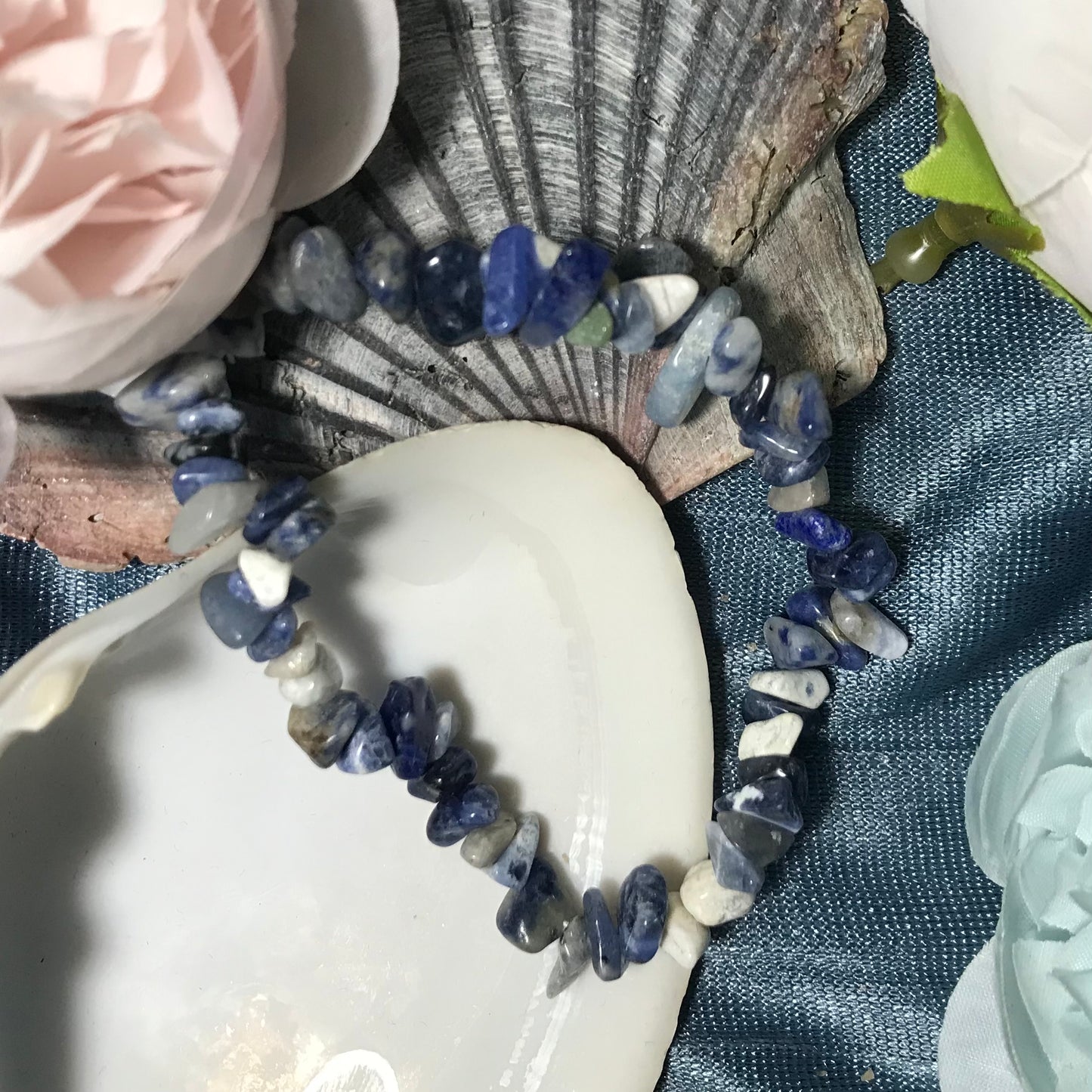 Assorted Chip Bead Gemstone Bracelets