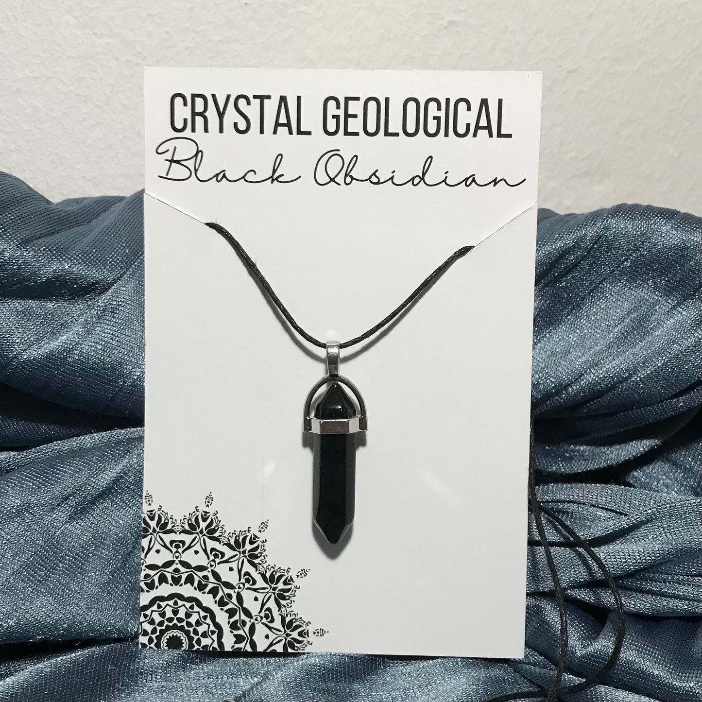 Assorted Gemstone Bullet Necklace