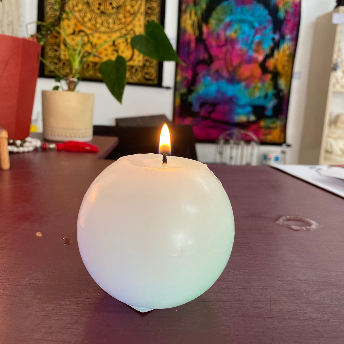 Colour Changing Candle - 8cm – Crystal Geological