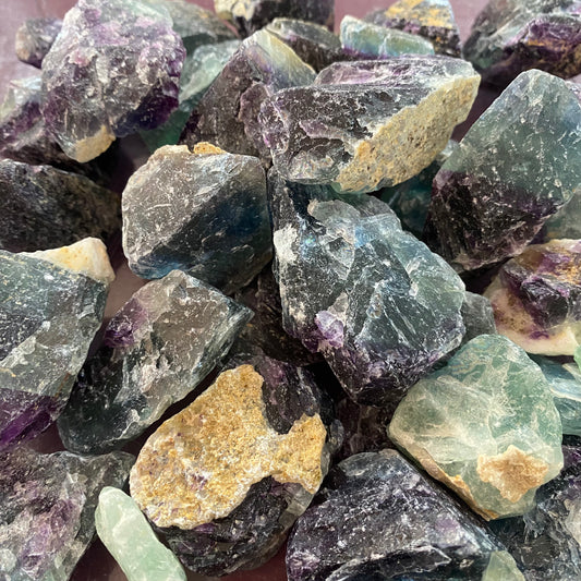 Fluorite Rough Piece - Crystal Geological