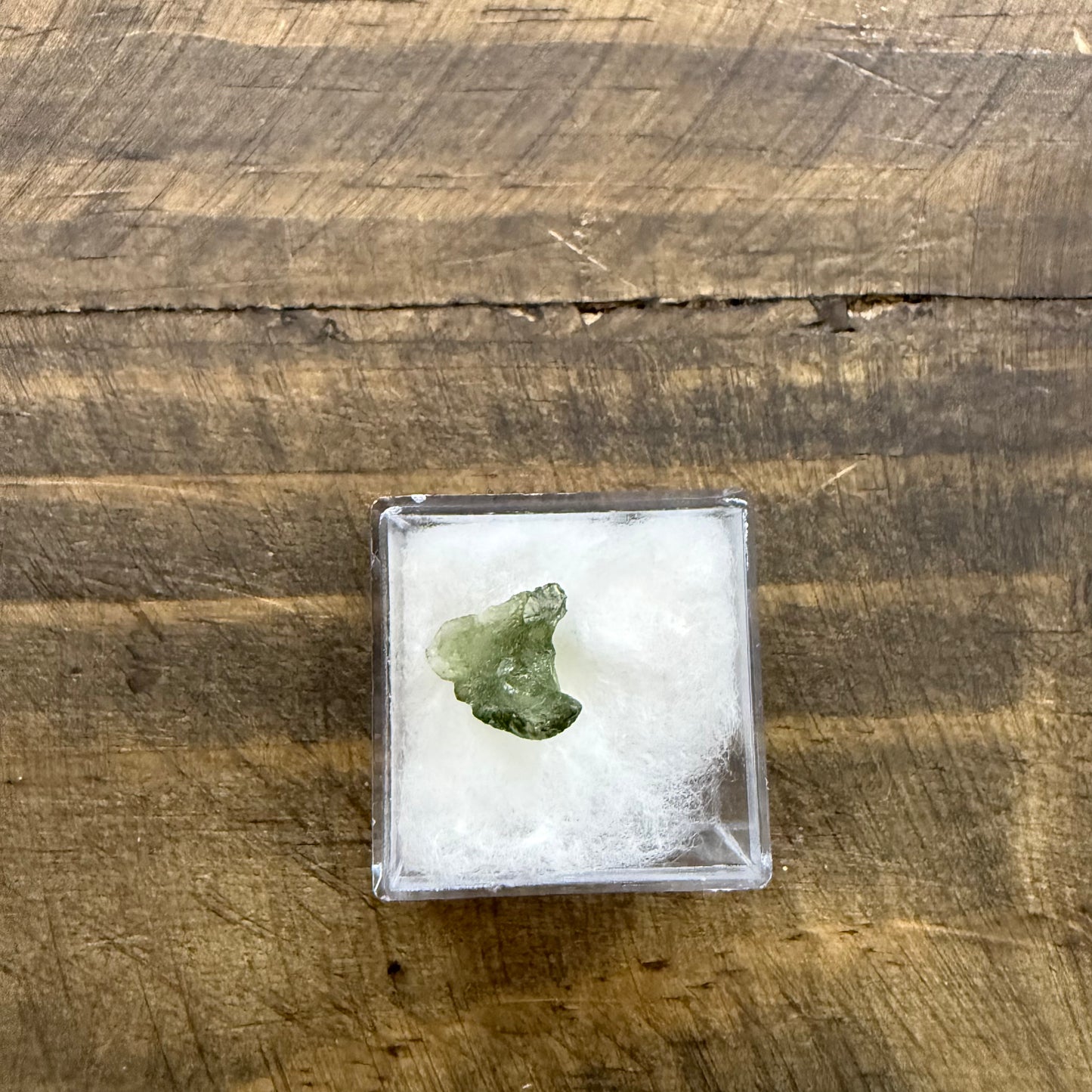 Moldavite Specimen (0-1g)