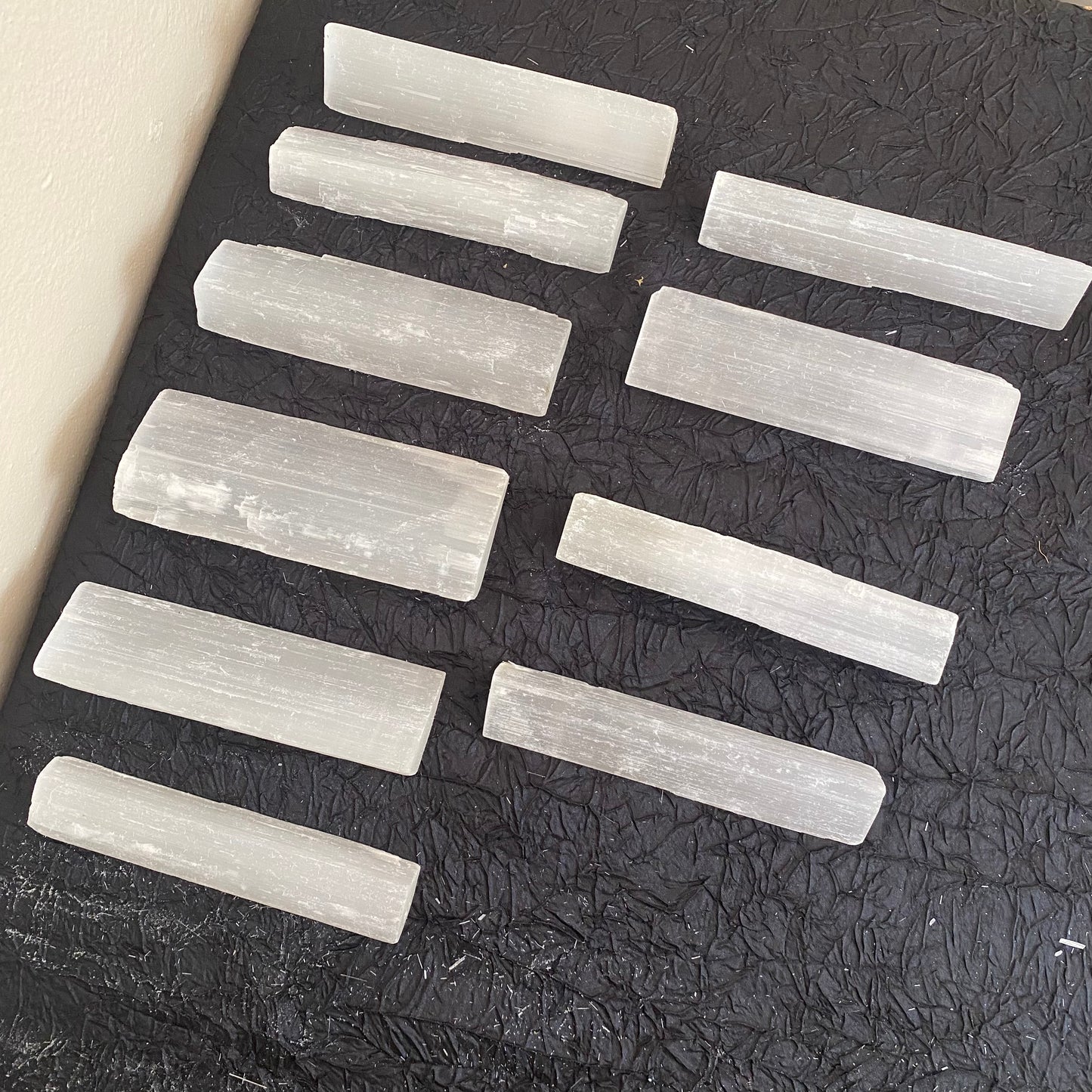 Selenite Natural Wand -15cm - Crystal Geological