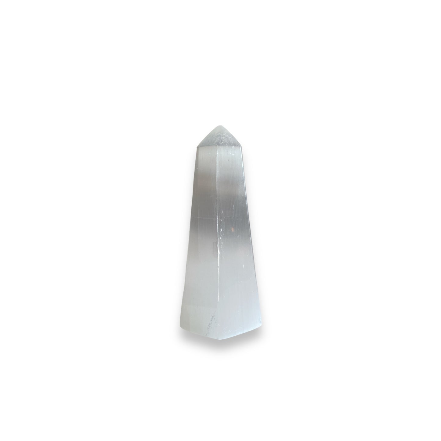 Selenite Polished Tower - 10cm