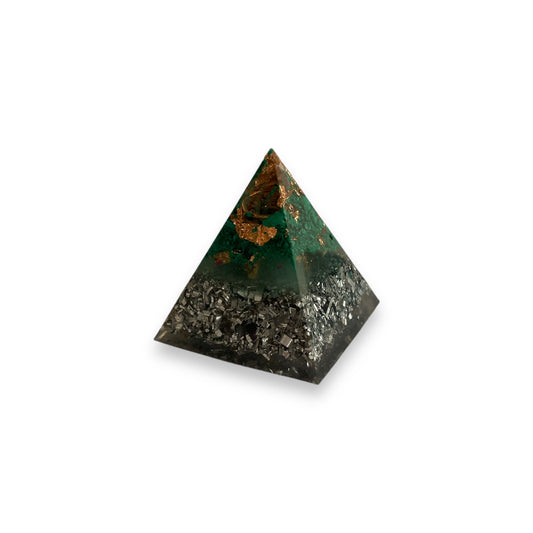 Malachite Orgonite Pyramid - 5cm