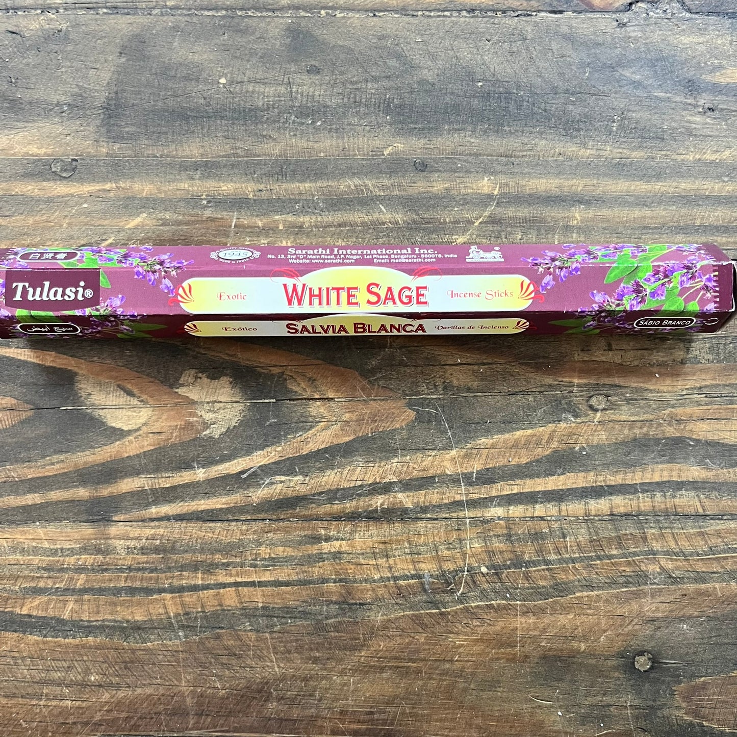 Assorted Tulasi Tube ( Hex ) Incense