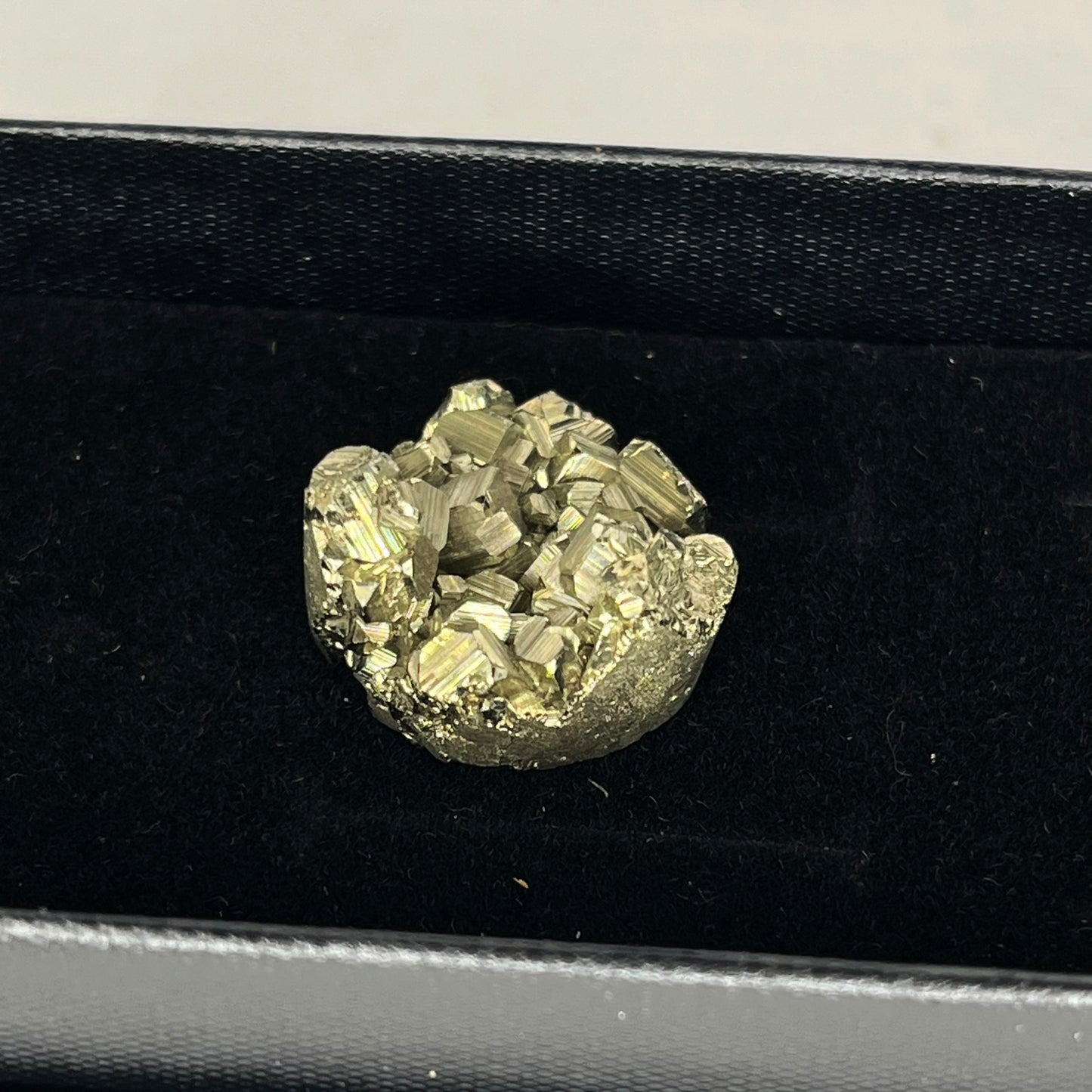 Round Pyrite Cluster