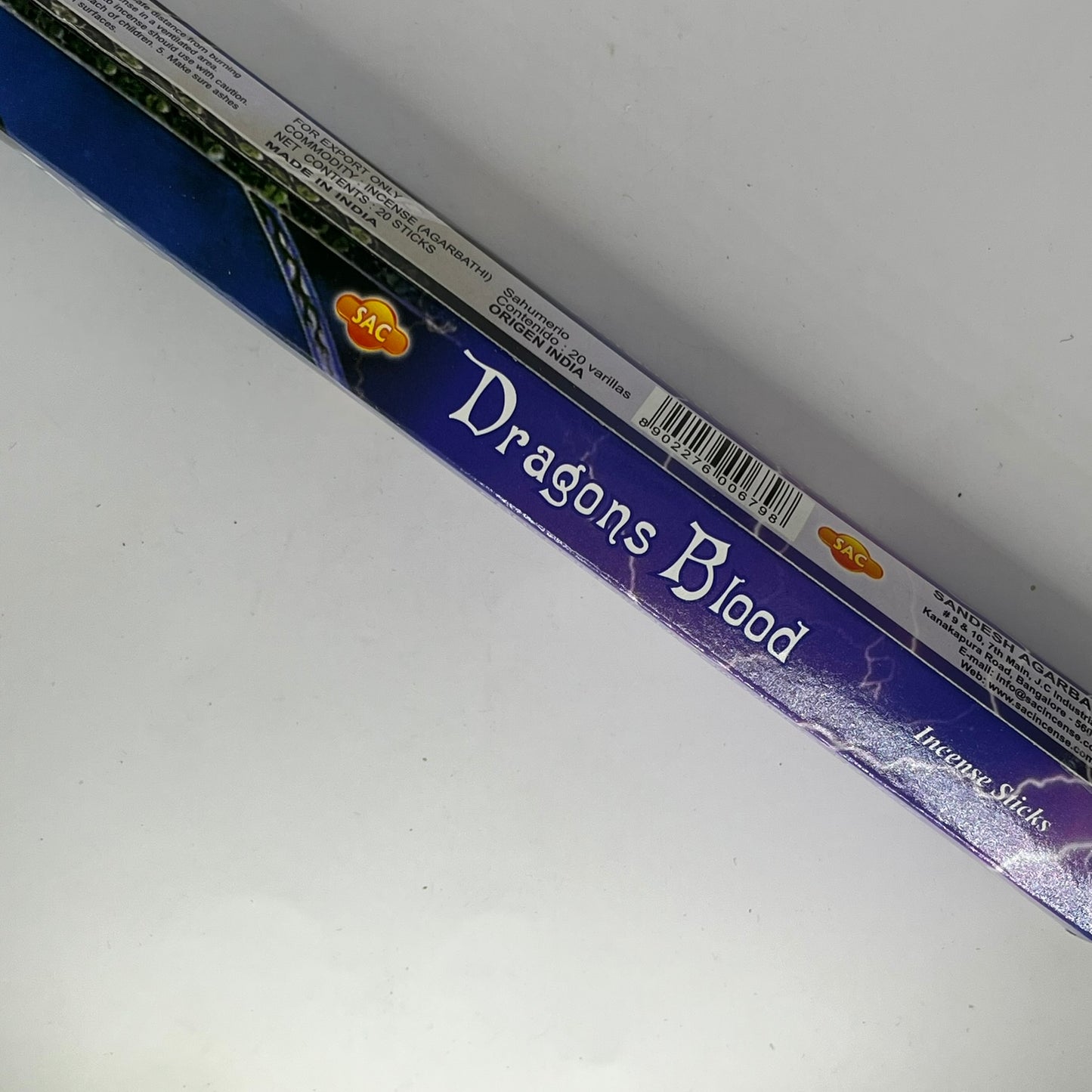 Assorted SAC Tube (Hex) Incense Sticks