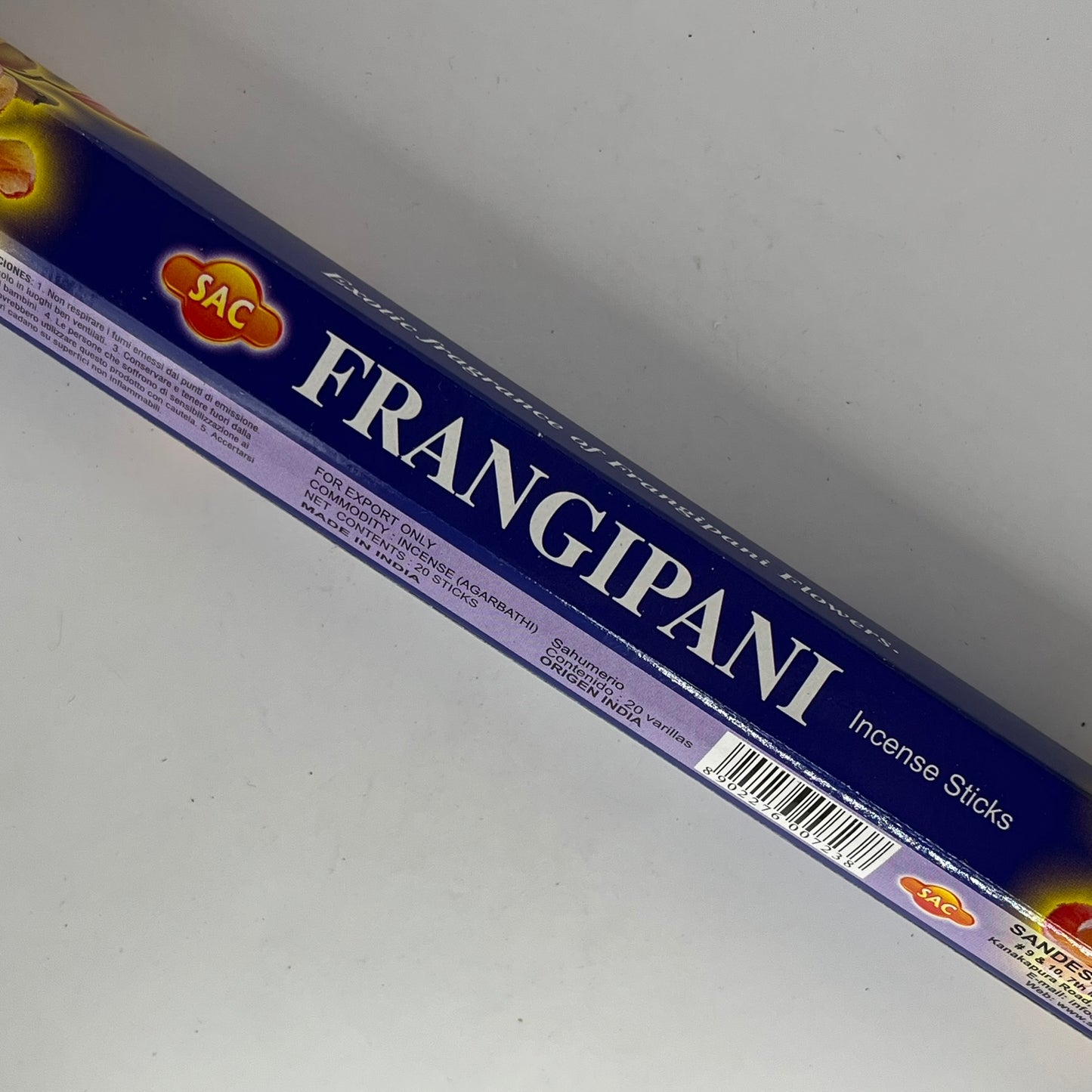 Assorted SAC Tube (Hex) Incense Sticks
