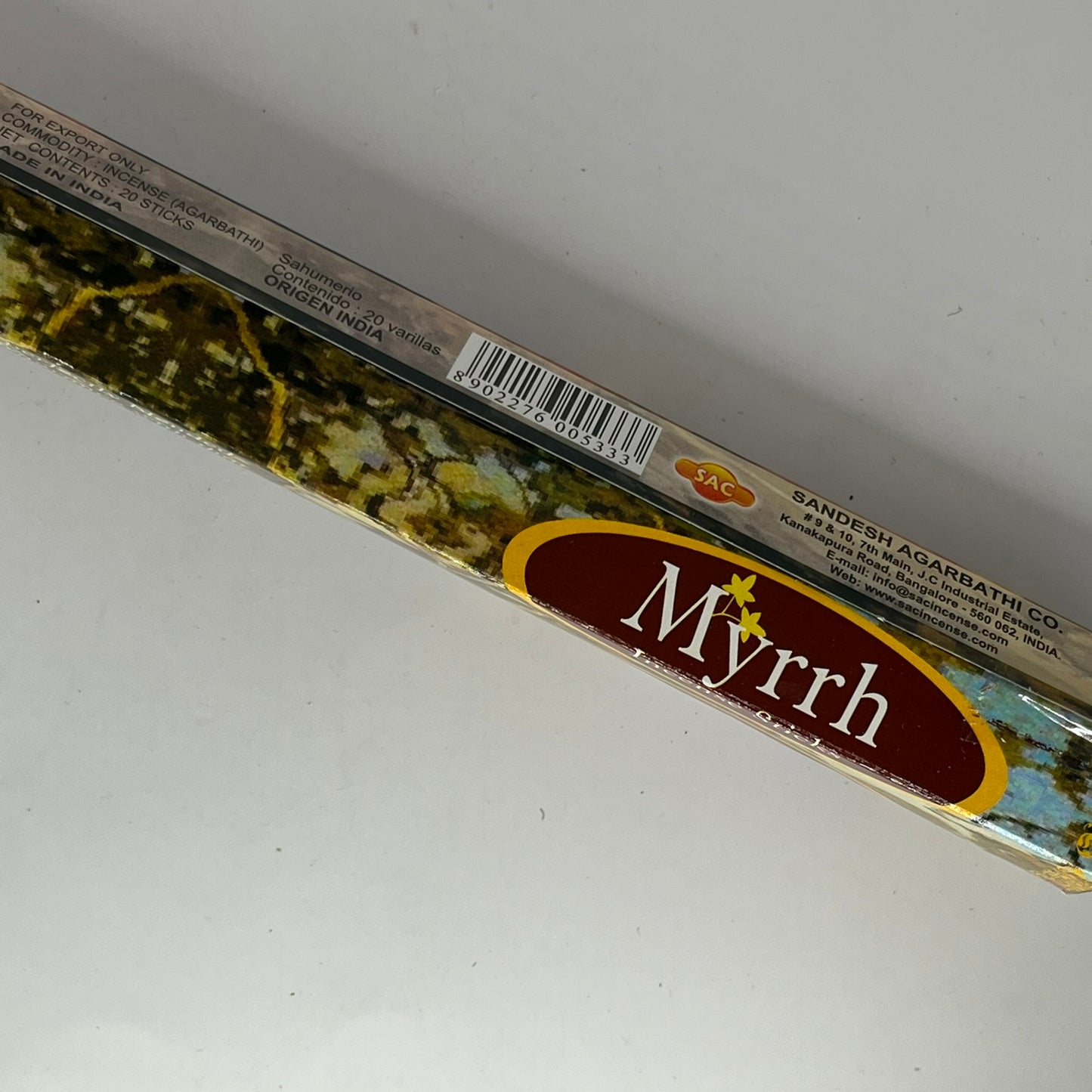 Assorted SAC Tube (Hex) Incense Sticks