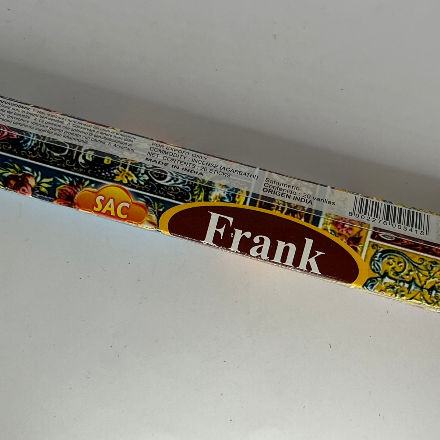 Assorted SAC Tube (Hex) Incense Sticks