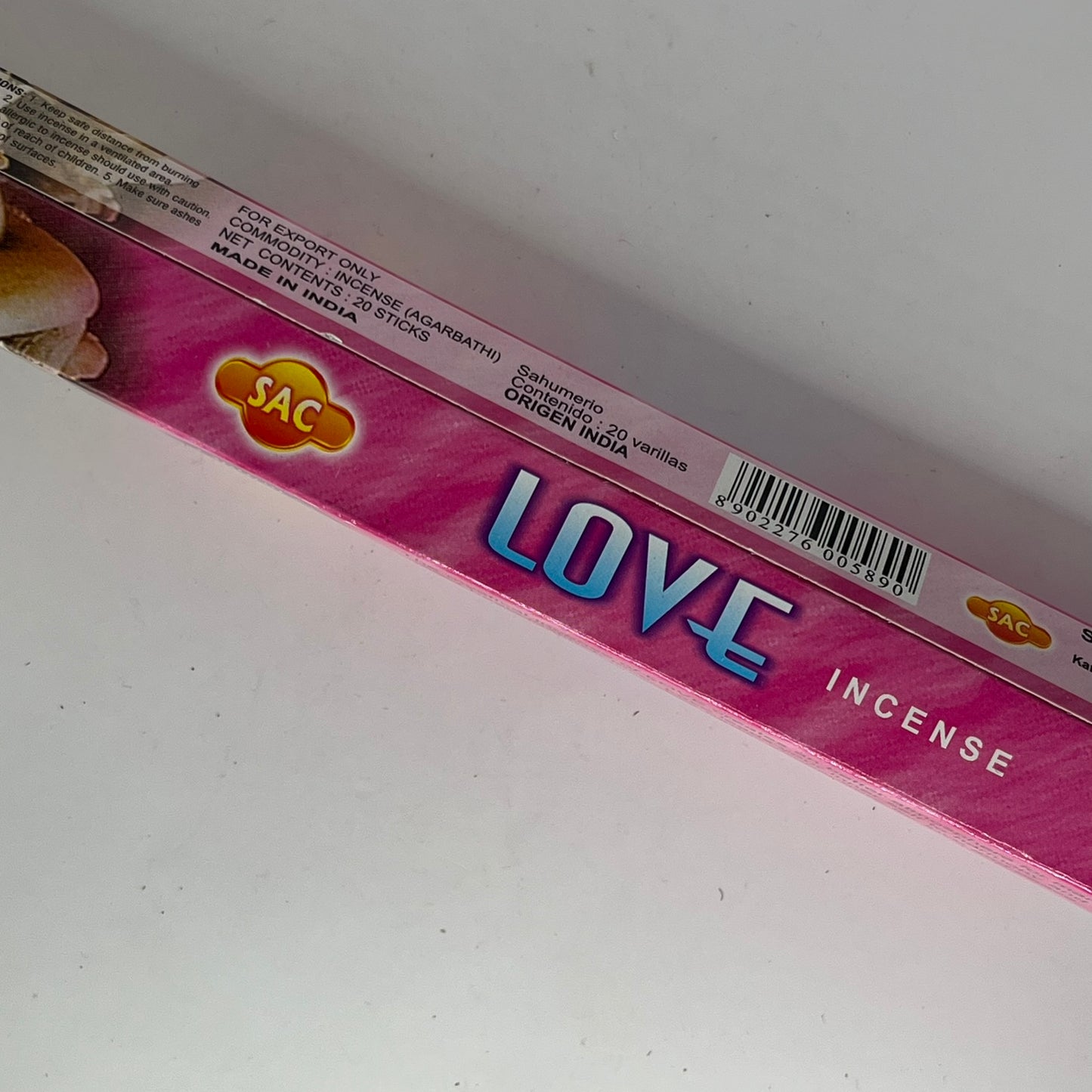 Assorted SAC Tube (Hex) Incense Sticks
