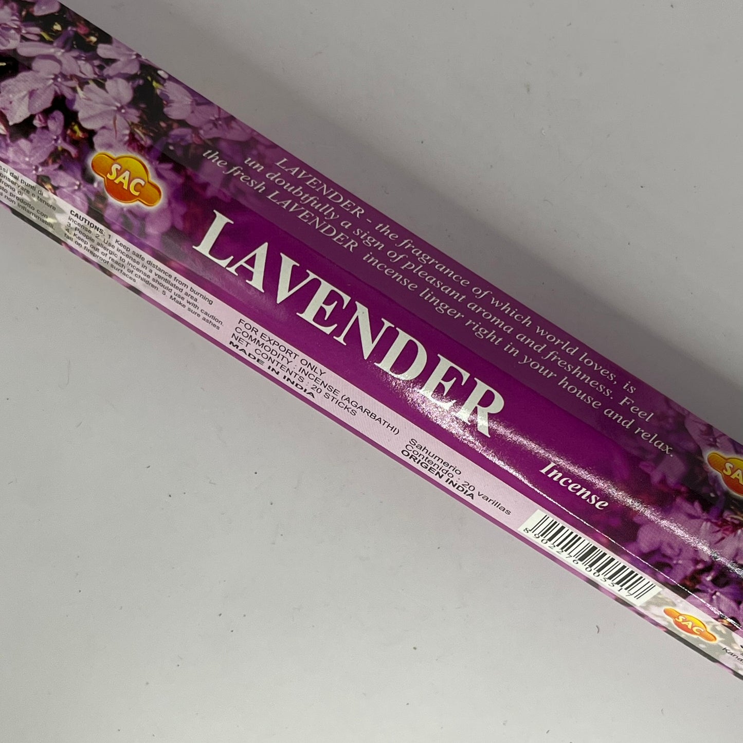 Assorted SAC Tube (Hex) Incense Sticks
