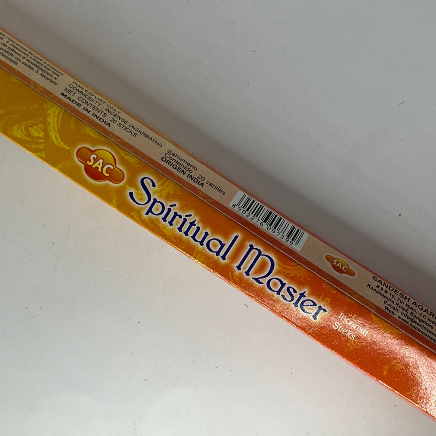 Assorted SAC Tube (Hex) Incense Sticks