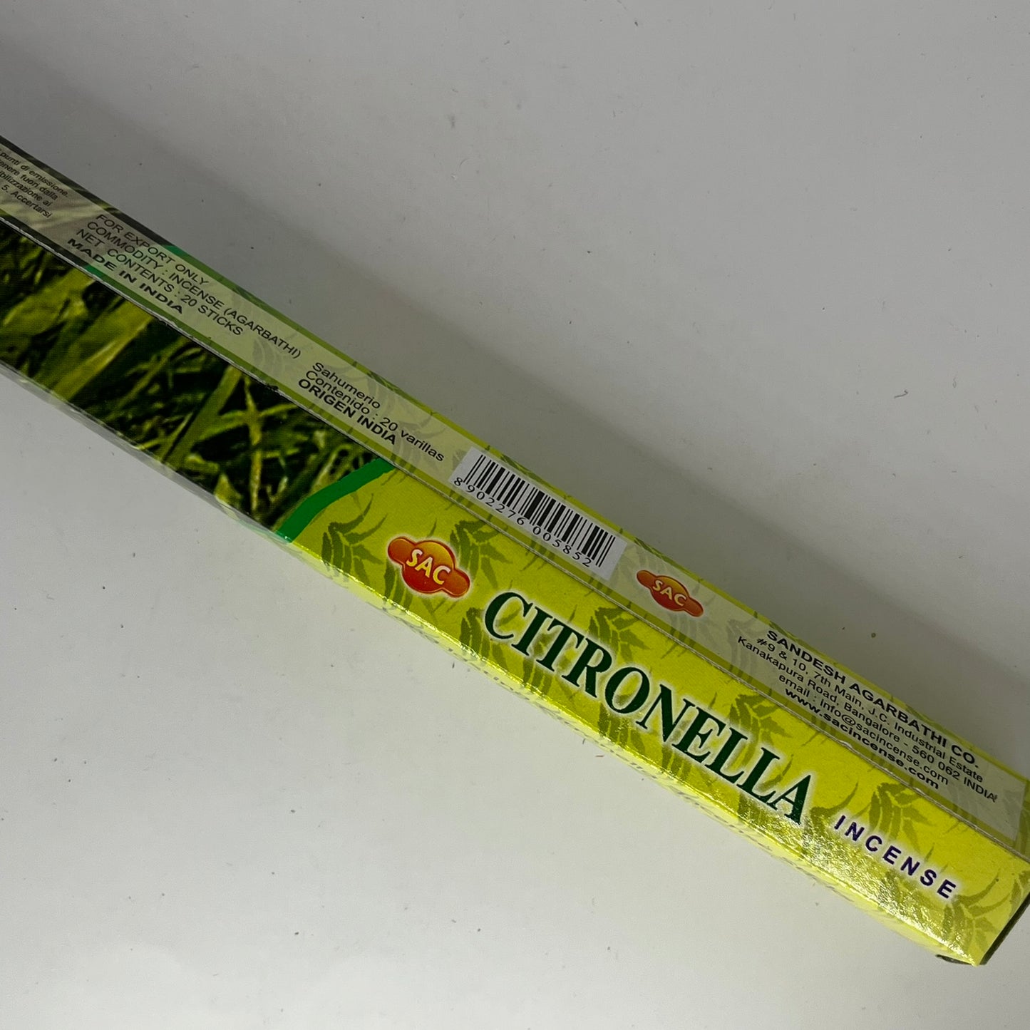 Assorted SAC Tube (Hex) Incense Sticks