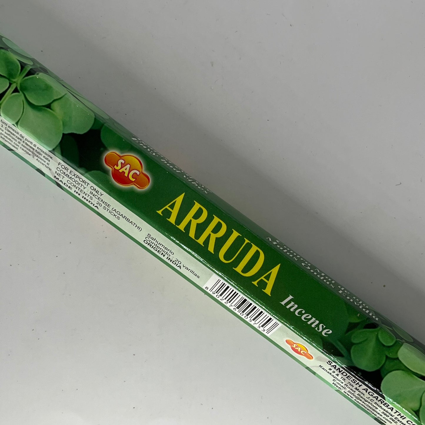 Assorted SAC Tube (Hex) Incense Sticks