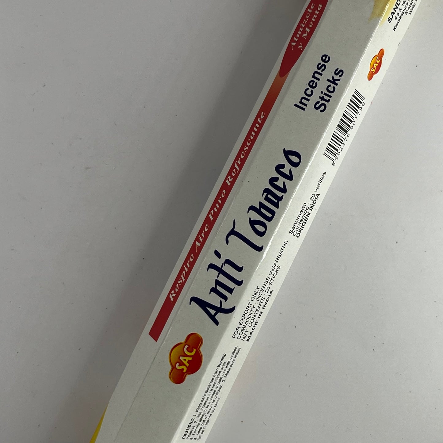 Assorted SAC Tube (Hex) Incense Sticks