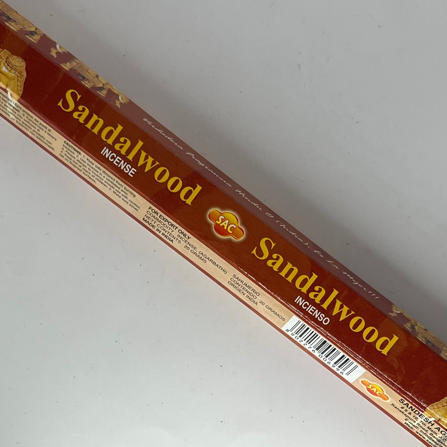Assorted SAC Tube (Hex) Incense Sticks