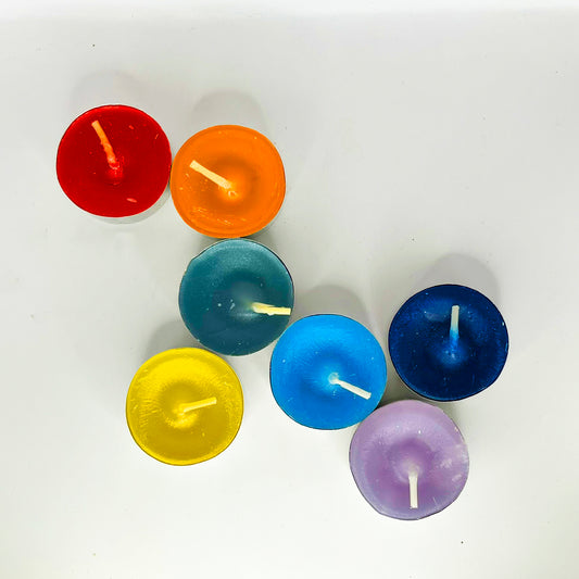 Chakra Candle - 7 Chakra Tea Light Set
