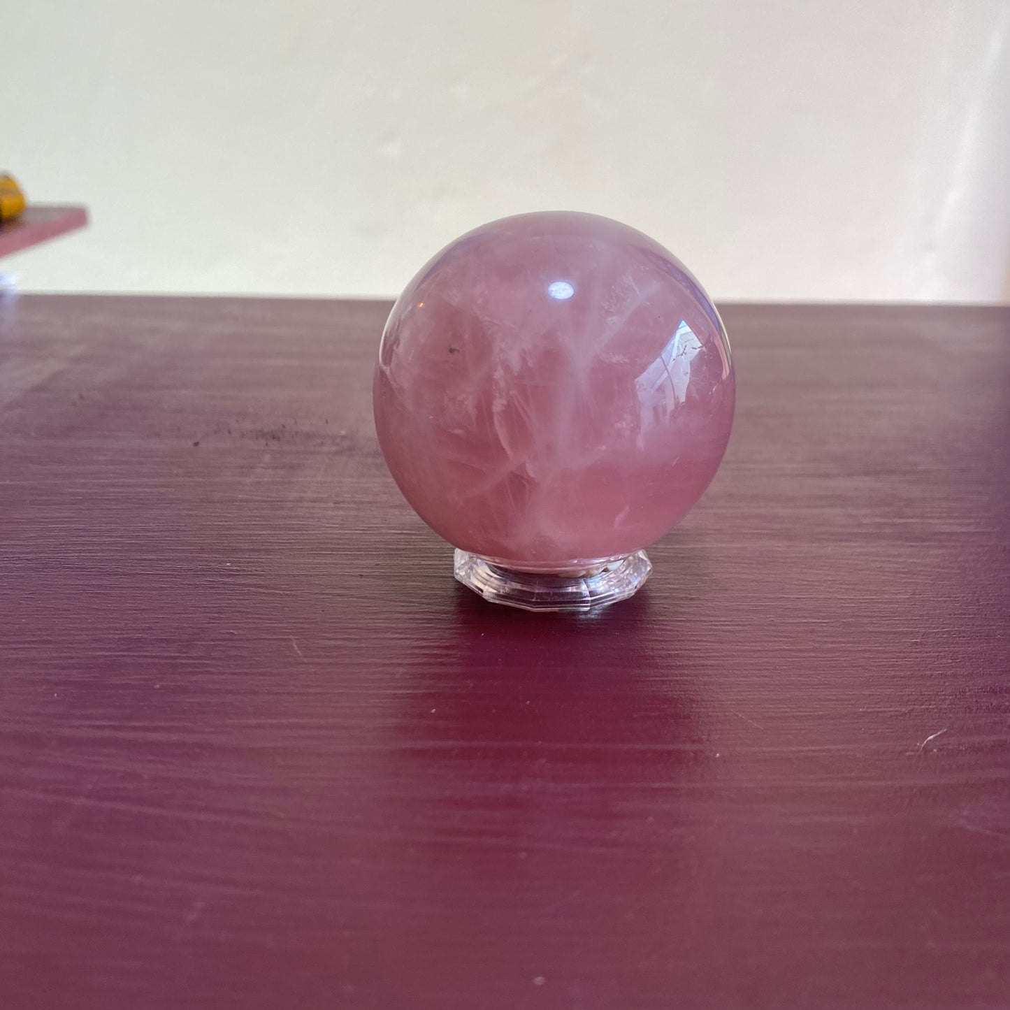 Rose Quartz Sphere (Ball) - 7cm