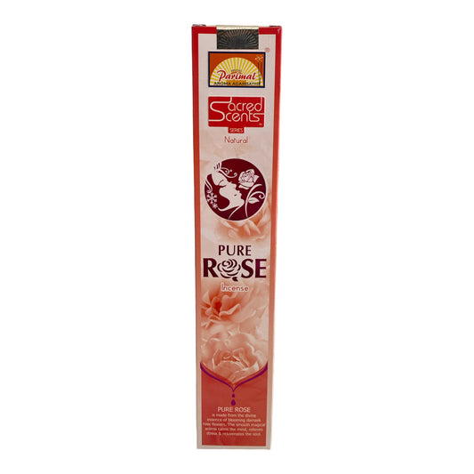 Pure Rose Incense - Parimal - Sacred Scents Series - Crystal Geological
