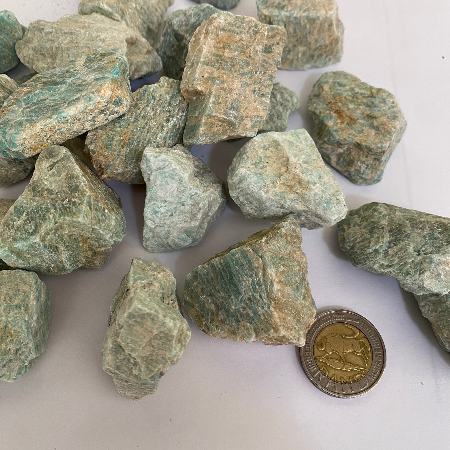 Amazonite Rough - Crystal Geological