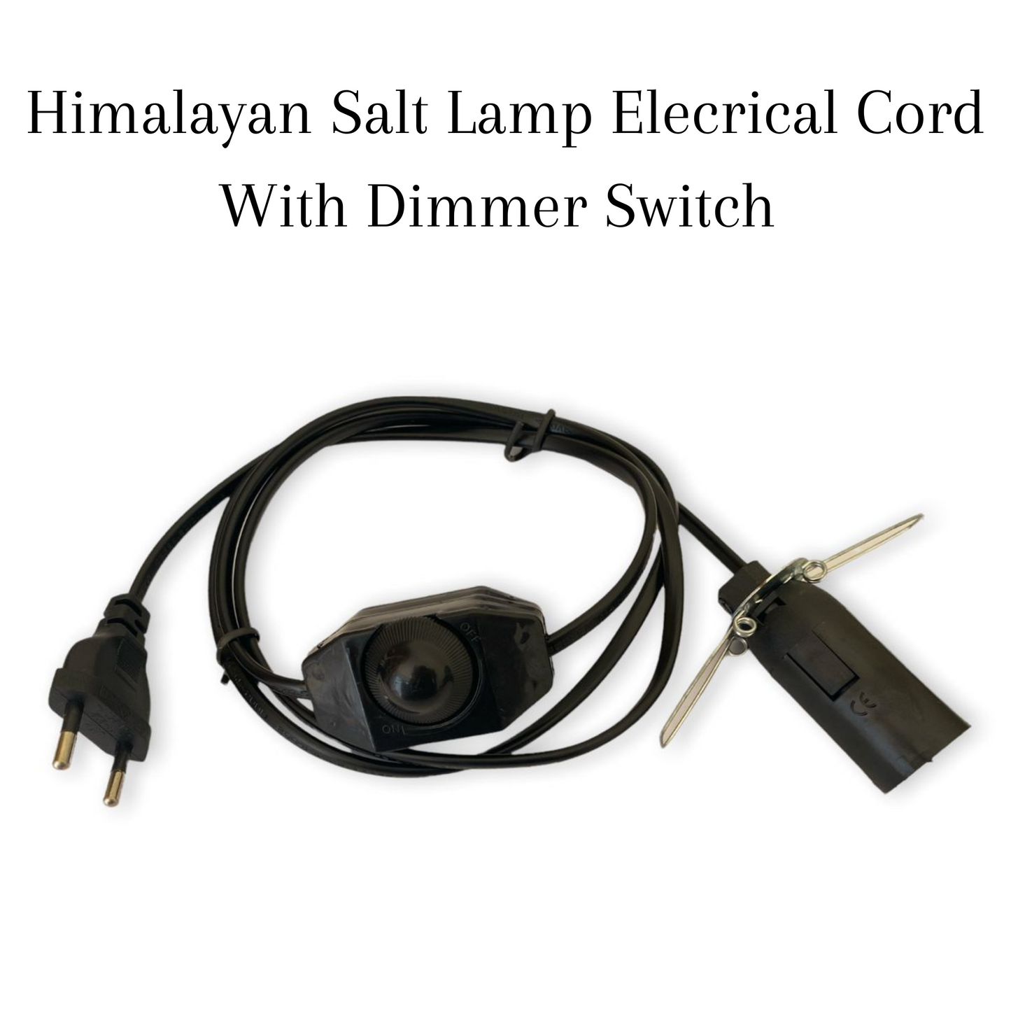 Himalayan Salt Lamp Cord - Dimmer Switch - Crystal Geological