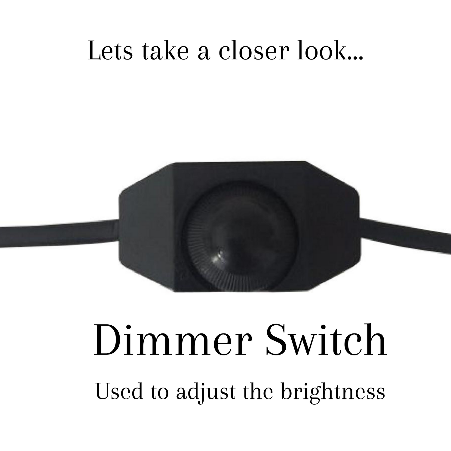 Himalayan Salt Lamp Cord - Dimmer Switch - Crystal Geological