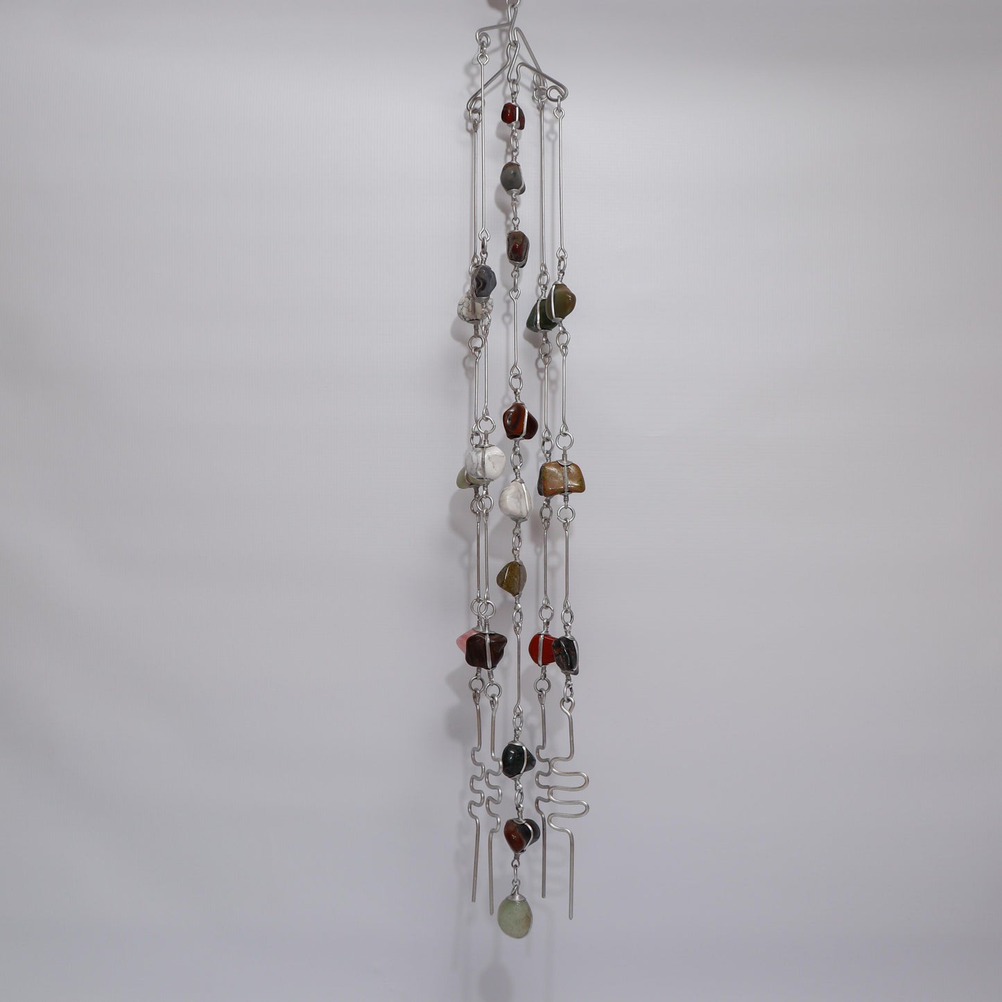 Assorted Gemstone Windchime - Crystal Geological