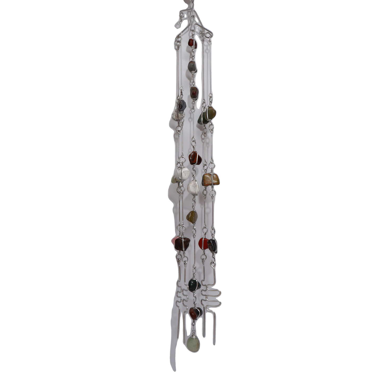 Assorted Gemstone Windchime - Crystal Geological