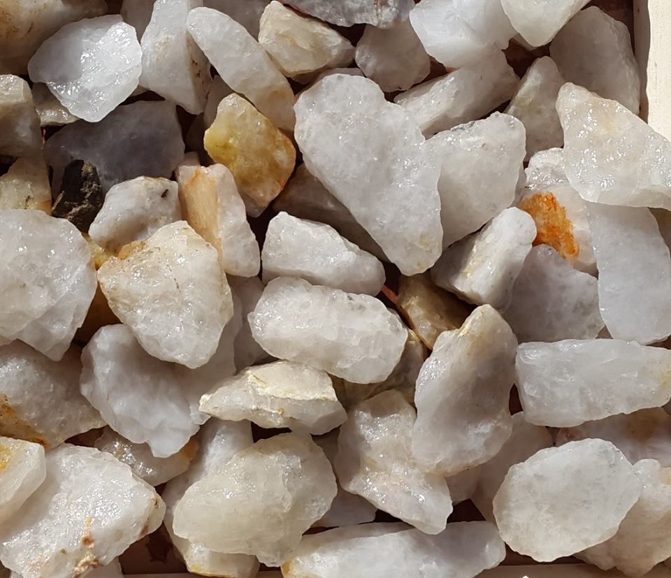 White Quartz Garden XXL Crush