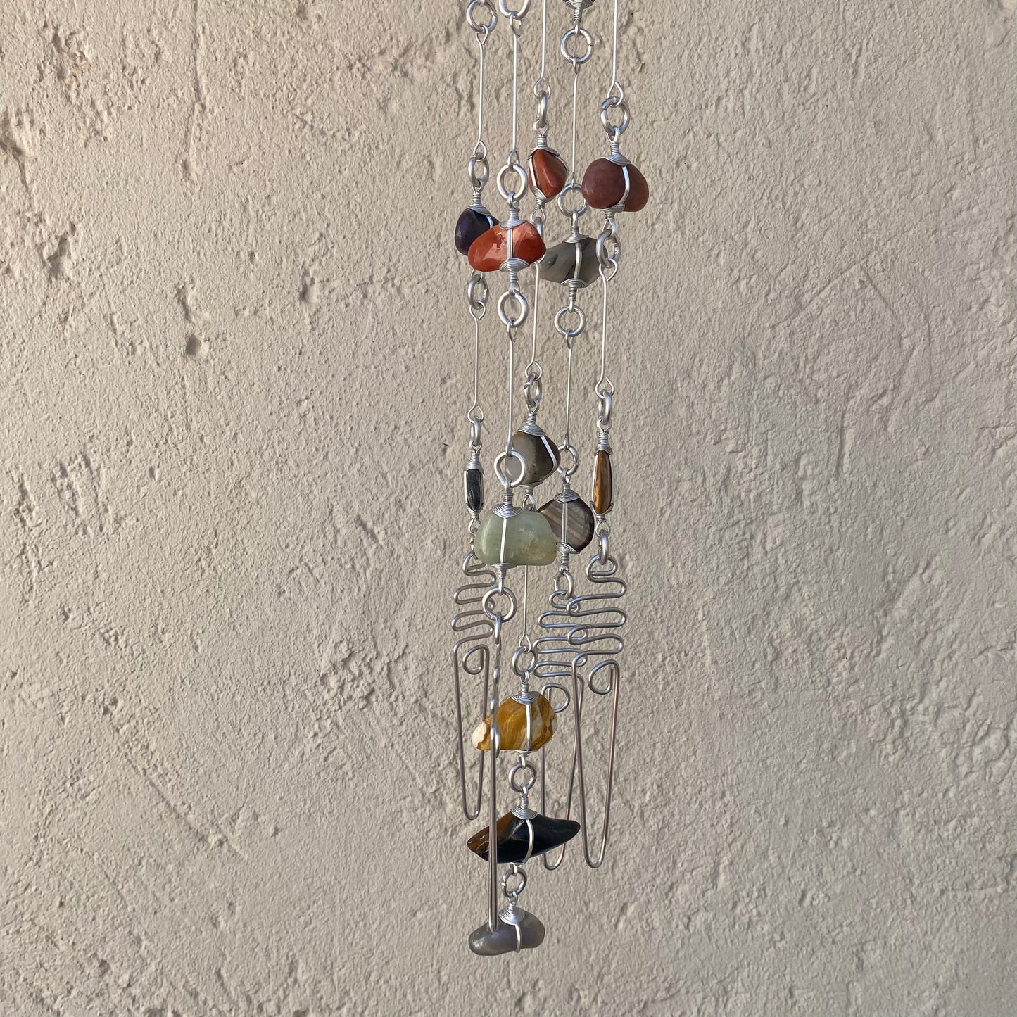 Assorted Gemstone Windchime - Crystal Geological