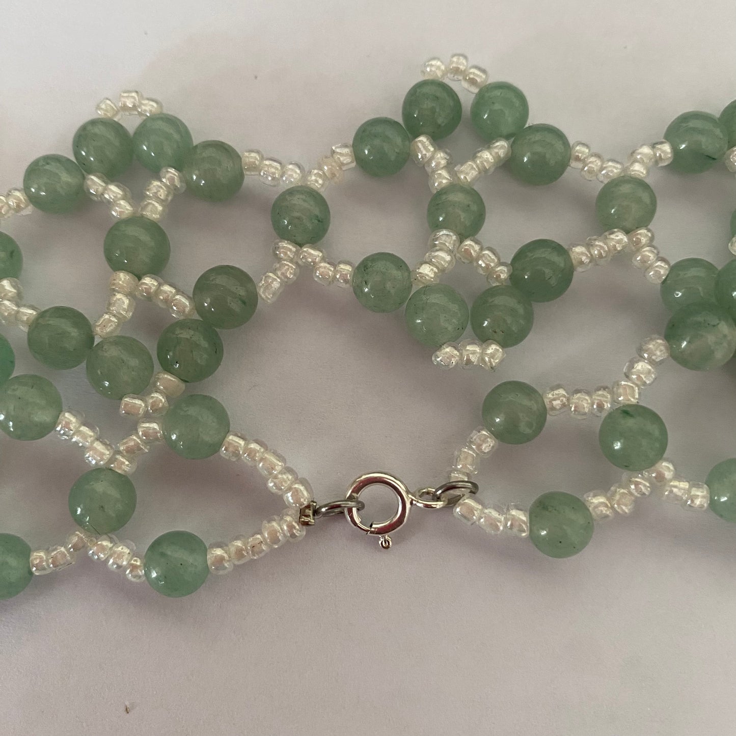 Green Adventurine Choker Necklace